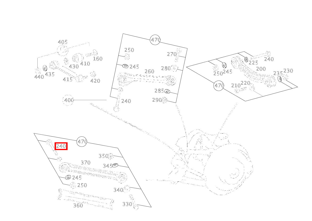 ZYLINDERSCHRAUBE SCHUB-,STURZ-,ZUGSTREBEN AN HINTERACHSTRAEGER; M12X1.5X60 C 320 Sportcoupé 203