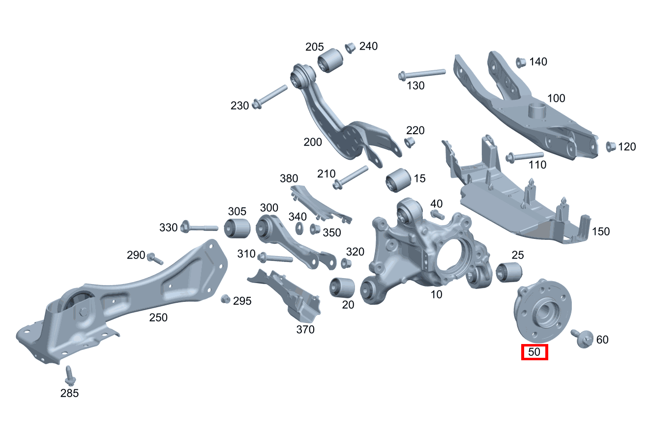 Radlager Hinten rechts B 220 4MATIC 463 Radlager Hinten rechts B 220 4MATIC 463