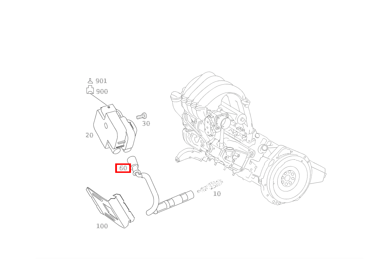 Zündkabel ZUENDSPULE 1A ZU ZUENDKERZE 1 A 200 TURBO COUPE 169 Zündkabel ZUENDSPULE 1A ZU ZUENDKERZE 1 A 200 TURBO COUPE 169