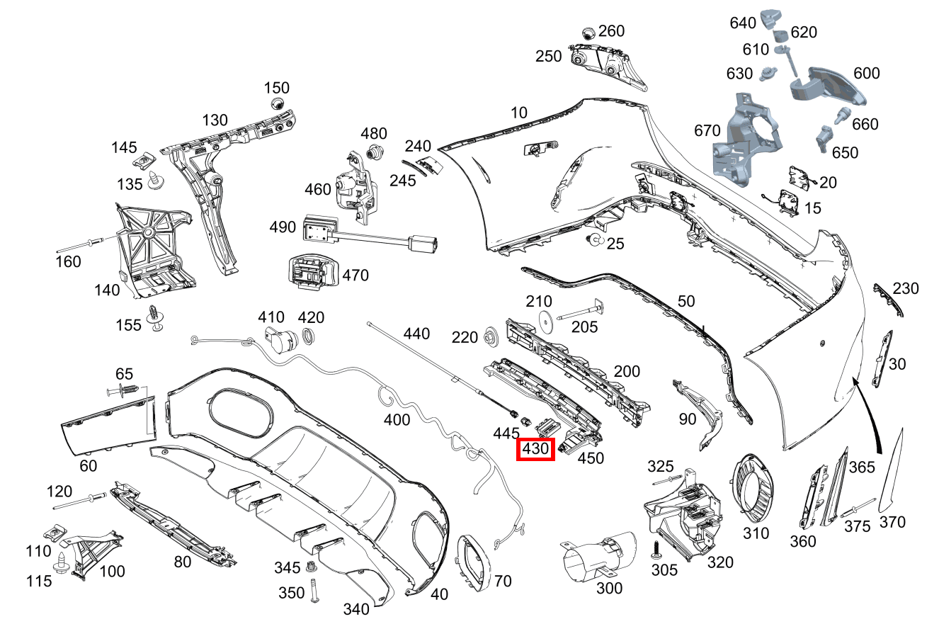HECKSCHALTMODUL A 180 d Limousine BCA 177 HECKSCHALTMODUL A 180 d Limousine BCA 177
