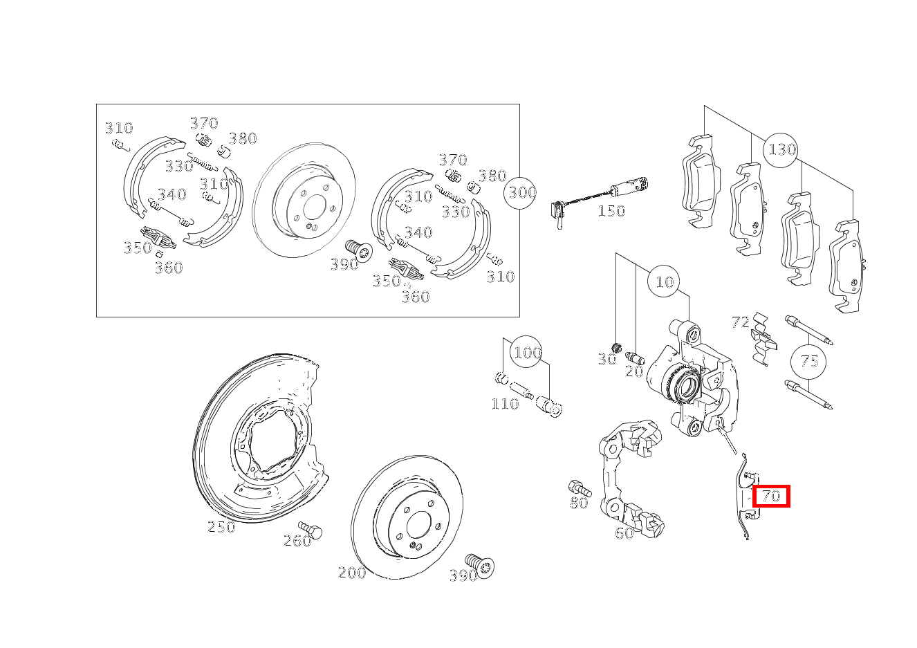 Spreizfeder E 200 Limousine 213 Spreizfeder E 200 Limousine 213