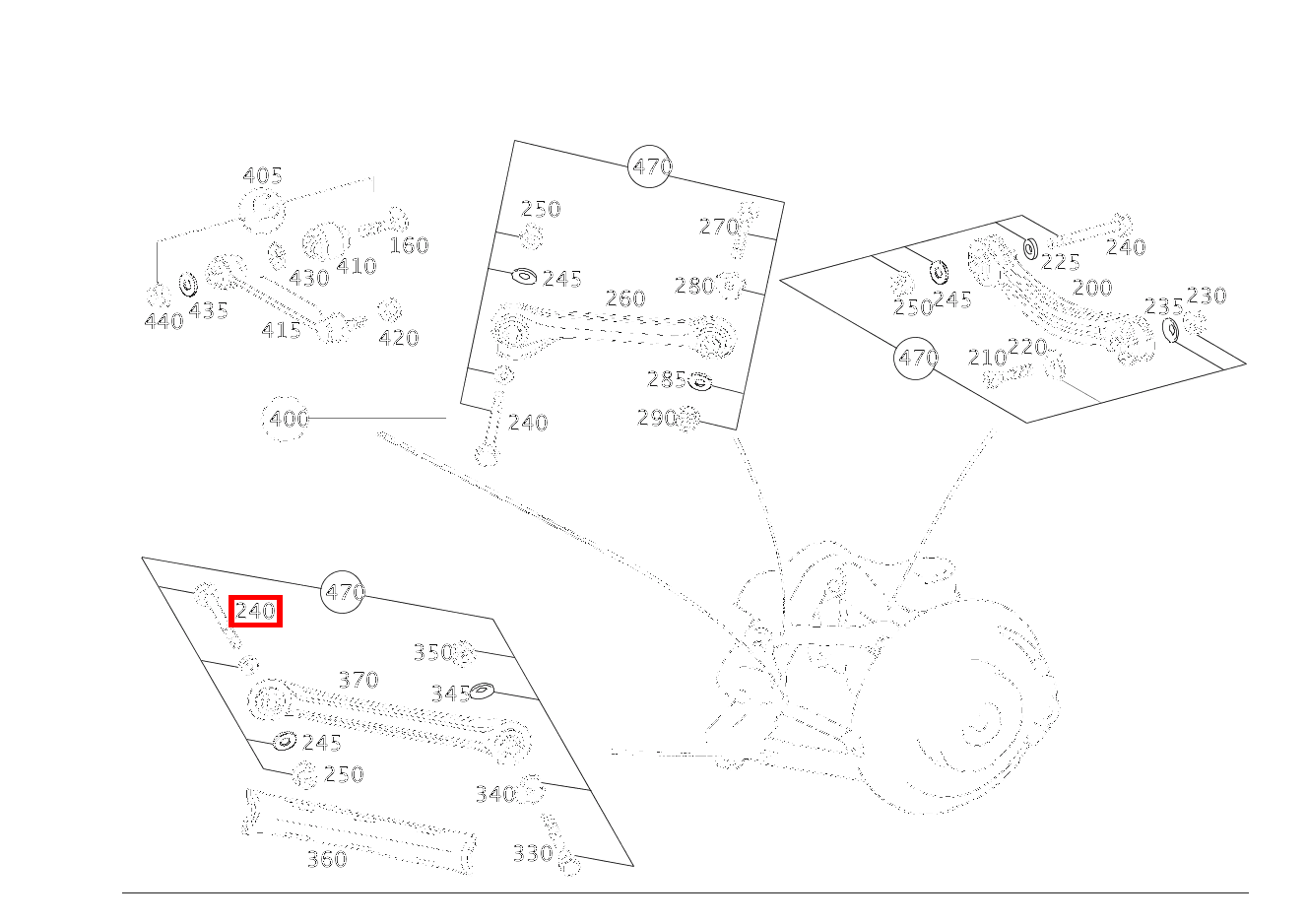 ZYLINDERSCHRAUBE SCHUB-,STURZ-,ZUGSTREBEN AN HINTERACHSTRAEGER; M12X1.5X60 C 220 d T-Modell 205