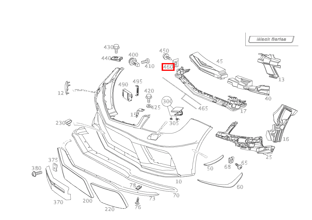 CLIPSMUTTER BLECHSCHRAUBE Stoßfänger an Halter Motorraumverkleidung C63AMG BlackSeries 204 CLIPSMUTTER BLECHSCHRAUBE Stoßfänger an Halter Motorraumverkleidung C63AMG BlackSeries 204