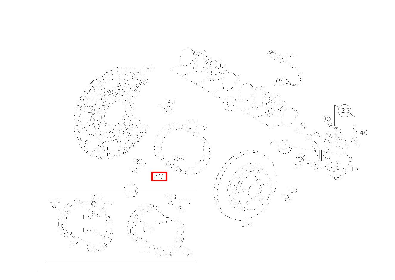 Zylinderstift BREMSSEILZUG AN ZUGLASCHE CLK 63 AMG Cabriolet 209