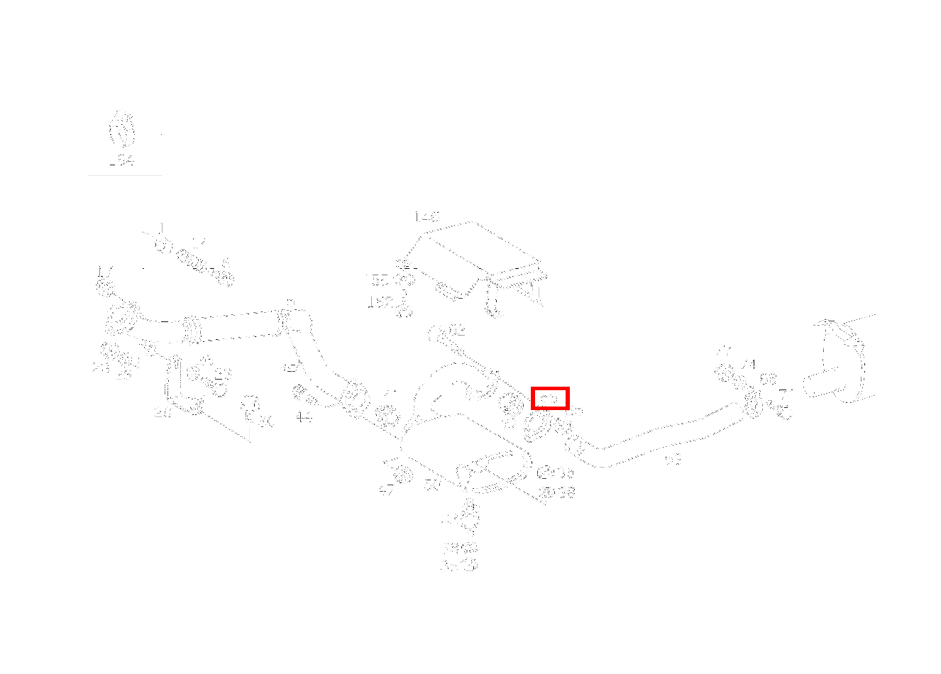Flansch AUSPUFFROHR MITTE AN AUSPUFFTOPF 250 GD 461 Flansch AUSPUFFROHR MITTE AN AUSPUFFTOPF 250 GD 461
