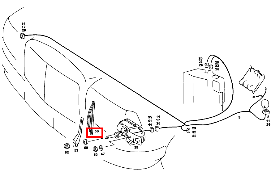 Wischerblatt 200/M102-123 123