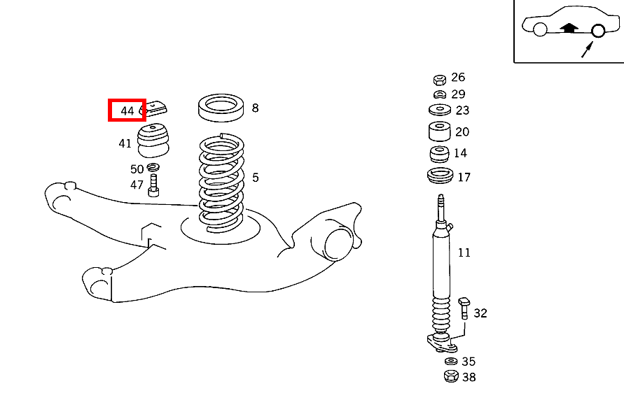 Elastomerpuffer ANSCHLAGPUFFER AN RAHMEN 560 SEC-126 126 Elastomerpuffer ANSCHLAGPUFFER AN RAHMEN 560 SEC-126 126