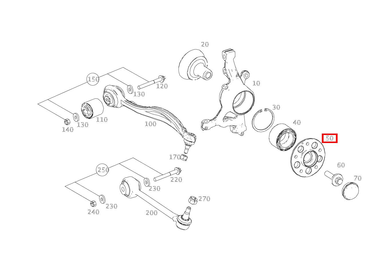 WELLENFLANSCH Links und rechts GLK 350 4MATIC 204 WELLENFLANSCH Links und rechts GLK 350 4MATIC 204