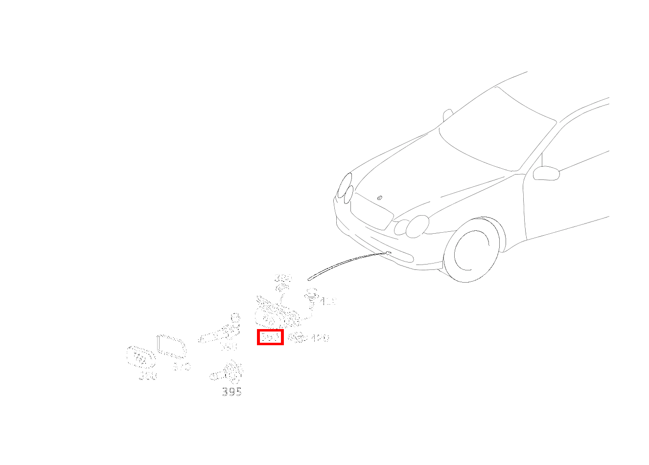 Nebelscheinwerfer LINKS CL 200 K 203 Nebelscheinwerfer LINKS CL 200 K 203