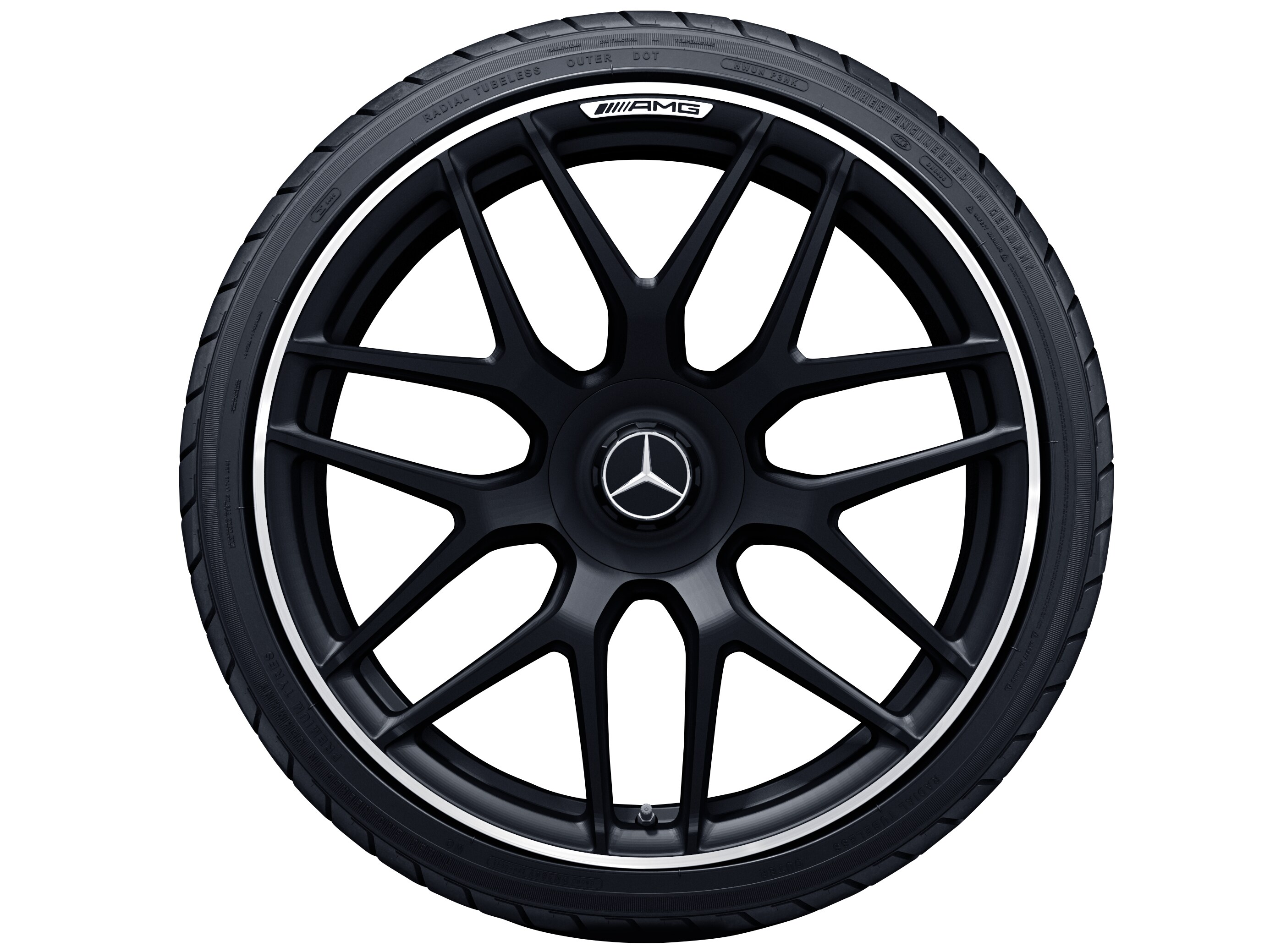 Mercedes-Benz - AMG Schmiederad im Kreuzspeichen-Design, 53,3 AMG Schmiederad im Kreuzspeichen-Design, 53,3