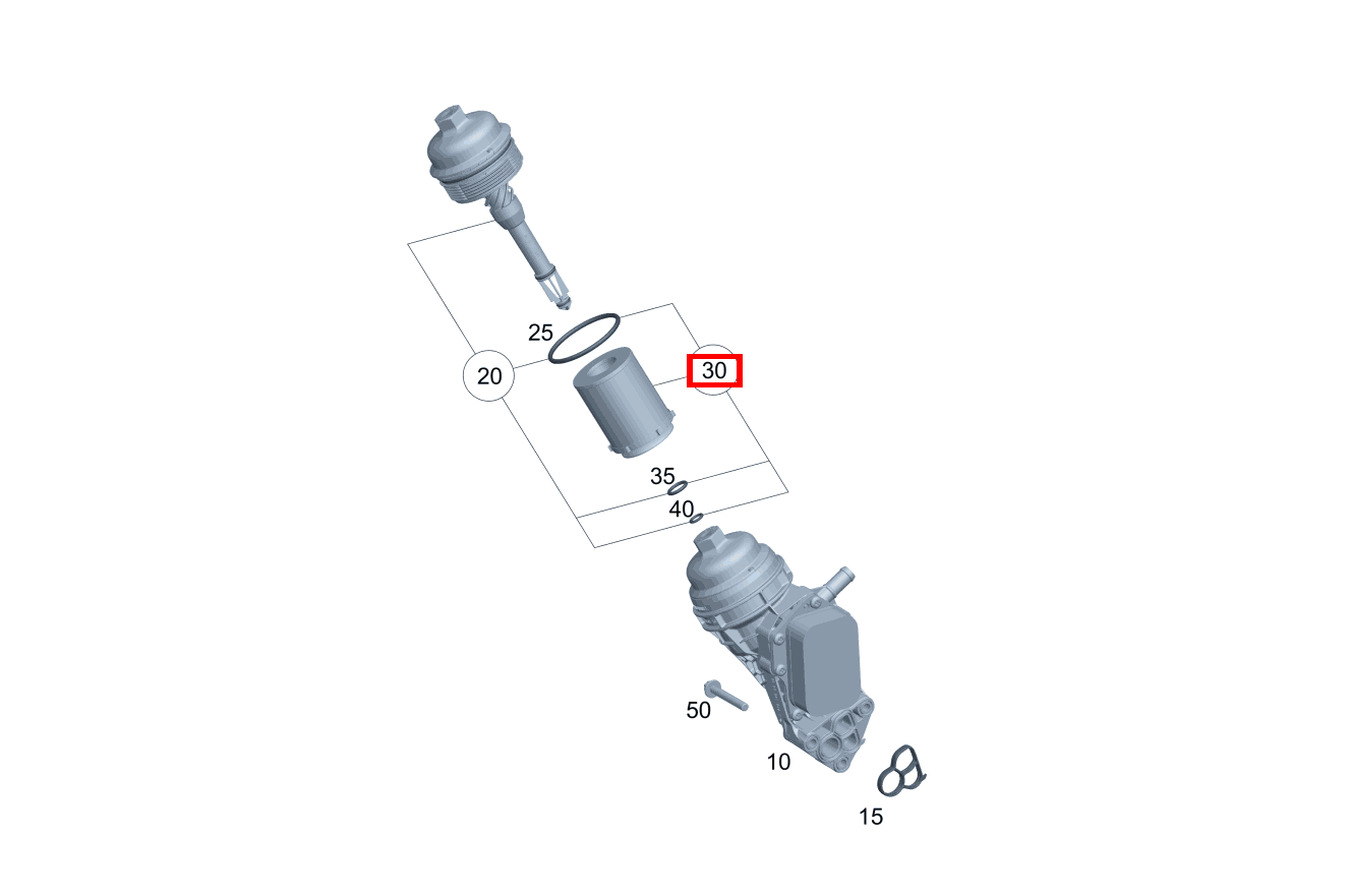 Teilesatz Filtereinsatz B200 NGD 242