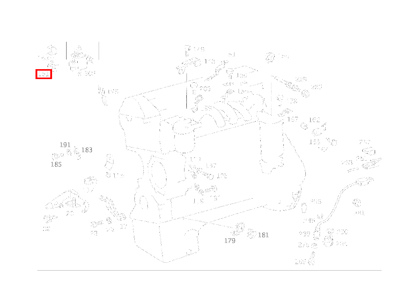 SCHLAUCHHALTER BEFESTIGUNG LEITUNGSSATZ 250 GD 460 SCHLAUCHHALTER BEFESTIGUNG LEITUNGSSATZ 250 GD 460