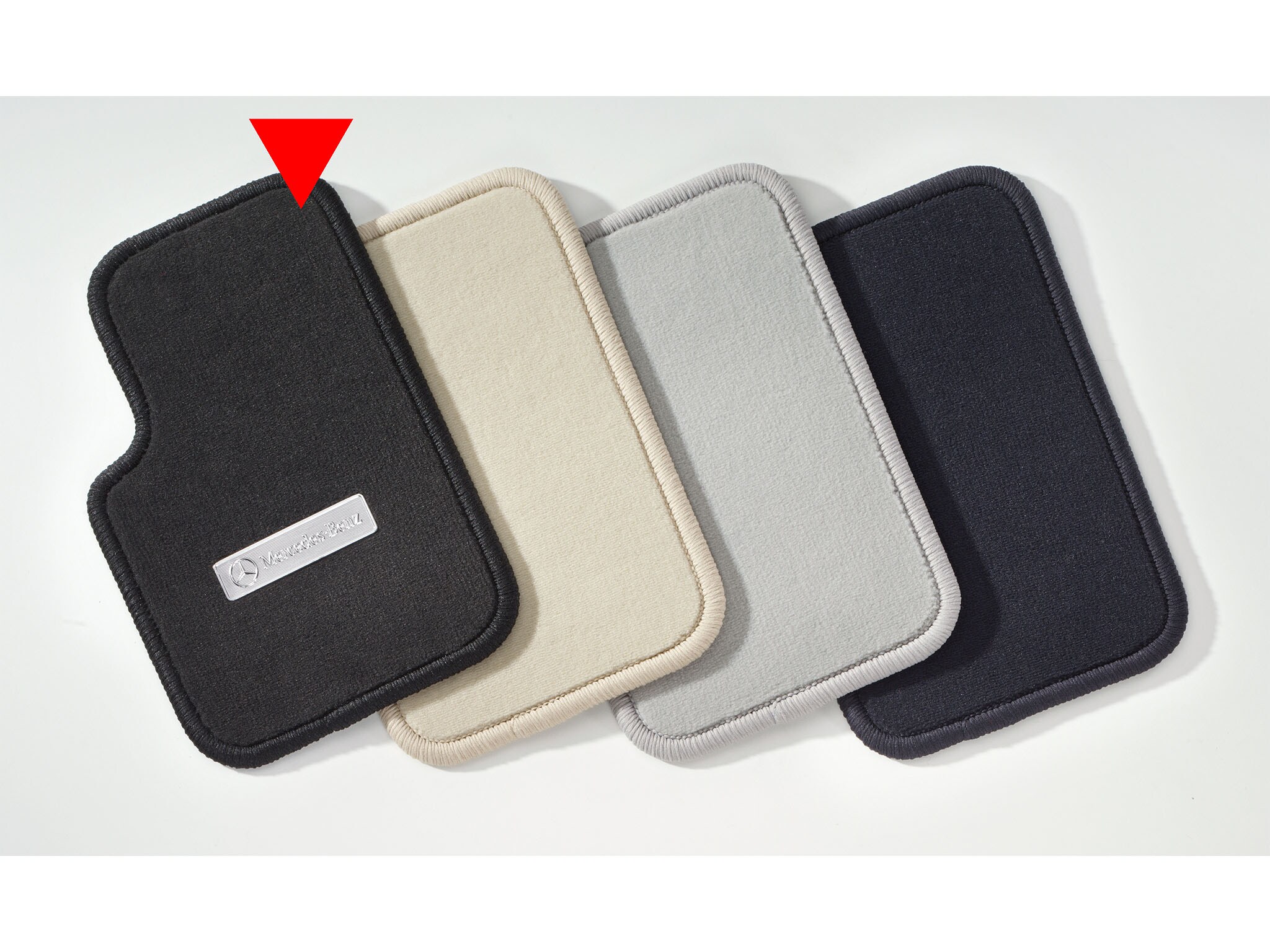 Veloursmatten Satz komplett