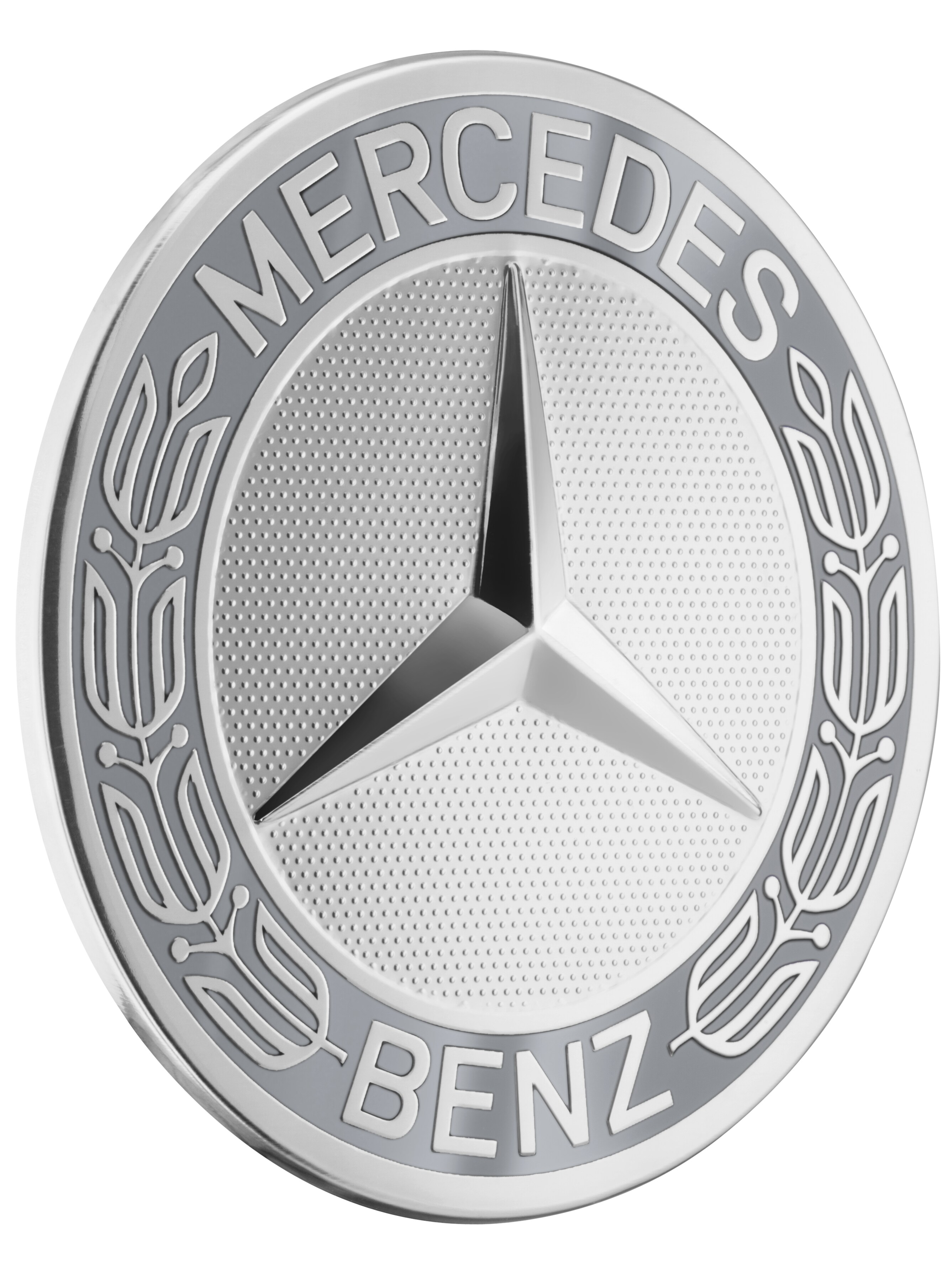 Mercedes-Benz - Radnabenabdeckung, Stern mit Lorbeerkranz Radnabenabdeckung, Stern mit Lorbeerkranz
