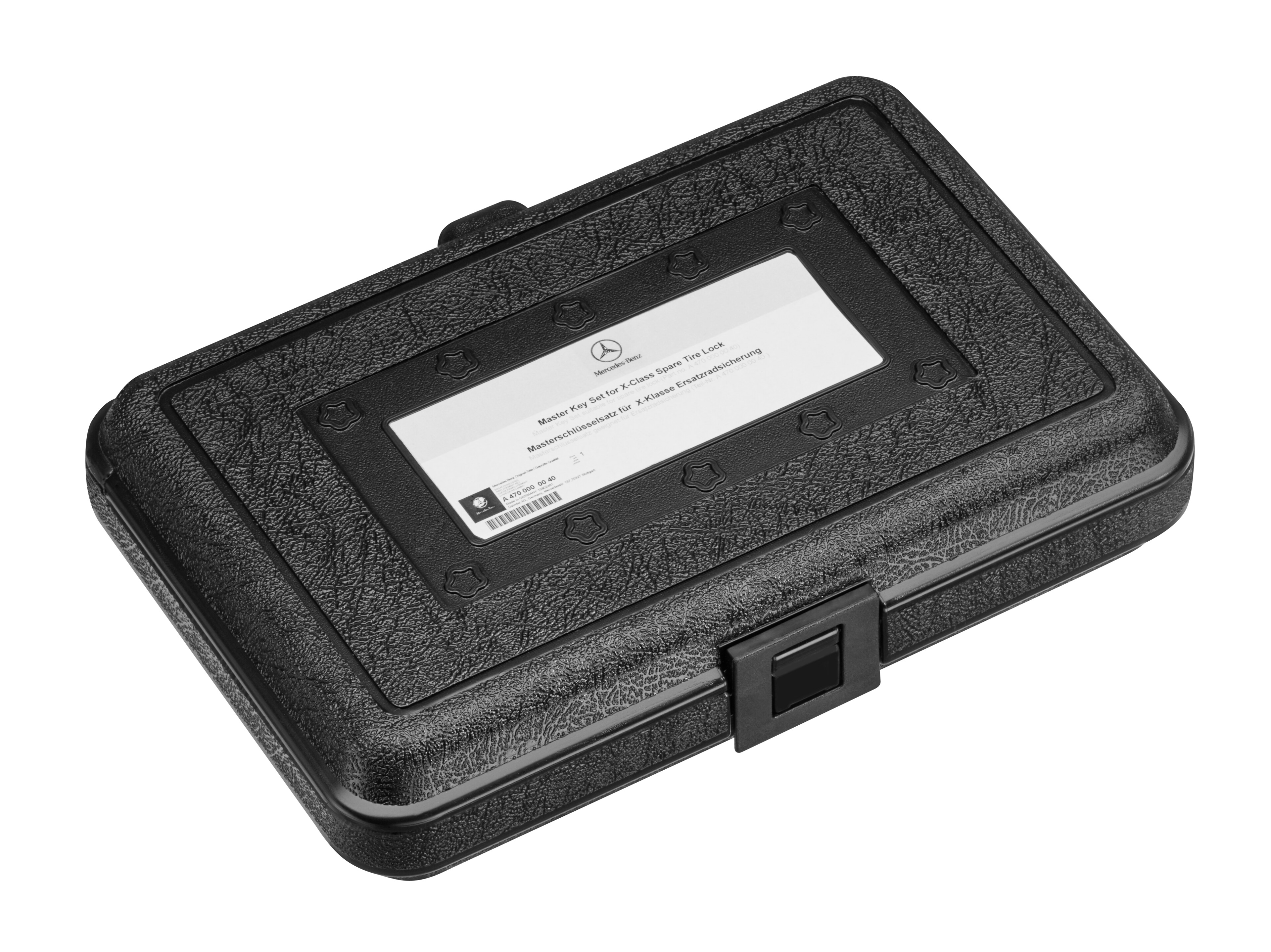 Mercedes-Benz - Masterschlüsselsatz, für Ersatzradsicherung Masterschlüsselsatz, für Ersatzradsicherung