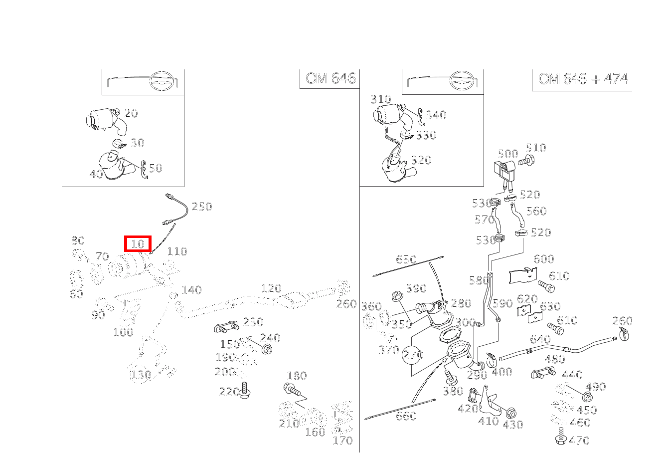 Katalysator C 220 d T-Modell 205