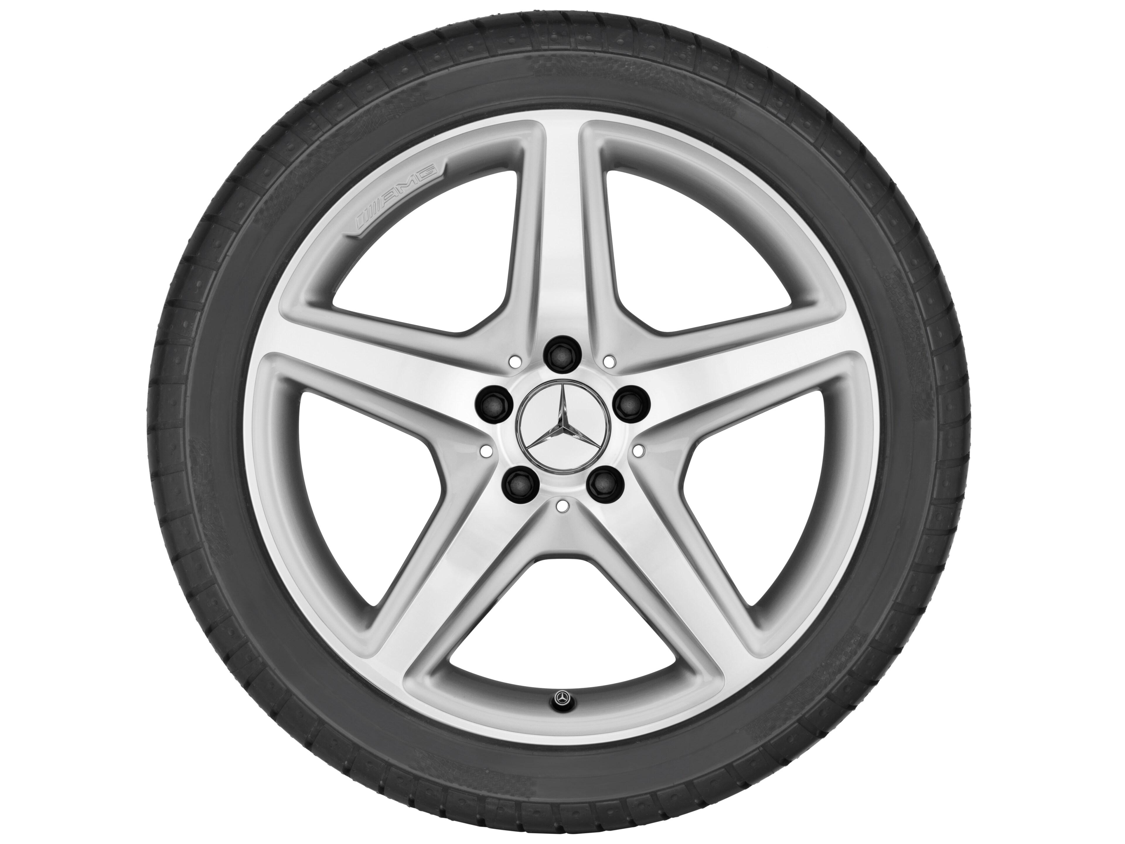 Mercedes-Benz - AMG 5-Speichen-Rad, 48,3 cm (19 Zoll) AMG 5-Speichen-Rad, 48,3 cm (19 Zoll)