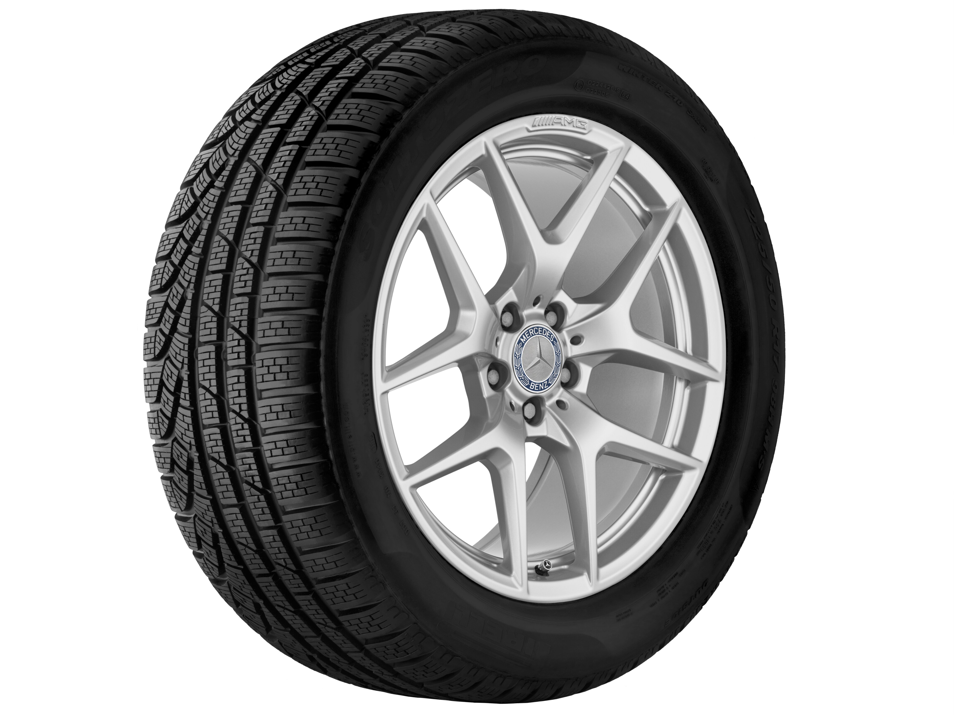 Mercedes-Benz - AMG 5-Doppelspeichen-Rad, 48,3 cm (19 Zoll) AMG 5-Doppelspeichen-Rad, 48,3 cm (19 Zoll)