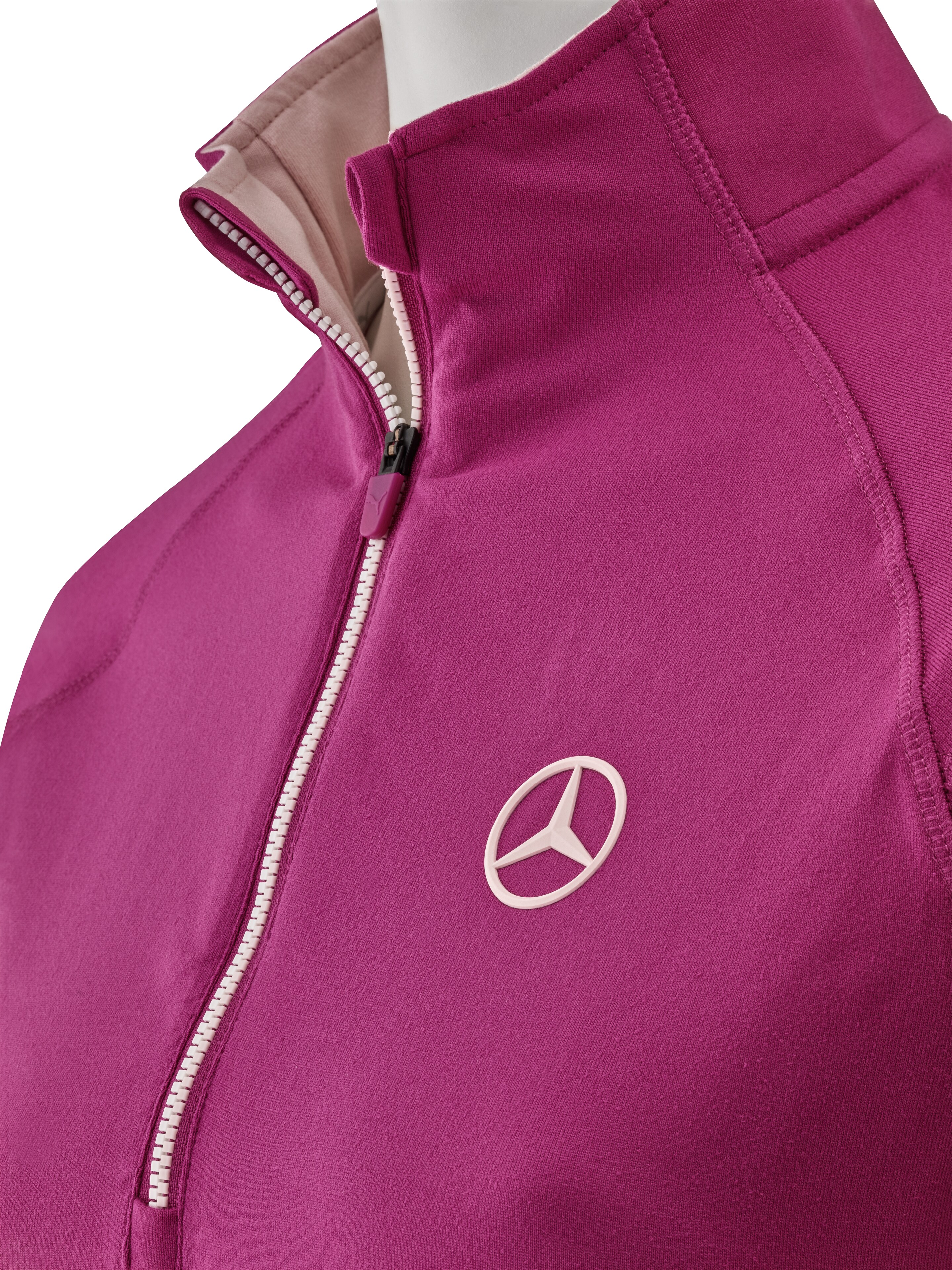 Mercedes-Benz -  Golf-Sweater Damen, fuchsia