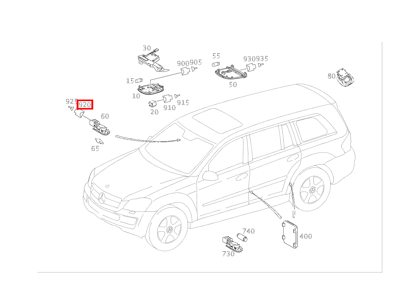Stecker SPIEGELBELEUCHTUNG SONNENBLENDE E14/1,2; 2-PIN MCP2.8 GL 500 4MATIC Off-Roader 164 Stecker SPIEGELBELEUCHTUNG SONNENBLENDE E14/1,2; 2-PIN MCP2.8 GL 500 4MATIC Off-Roader 164