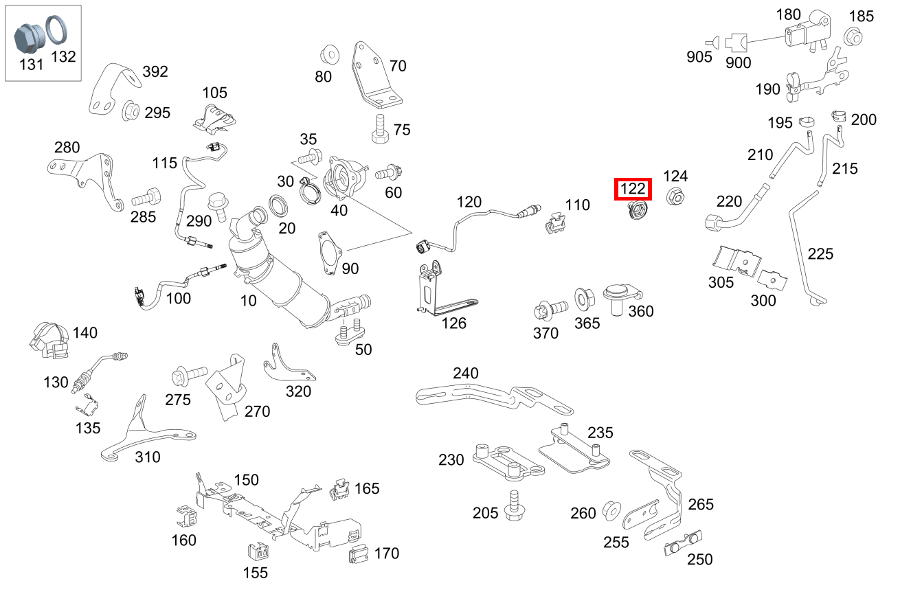 KUNSTSTOFFMUTTER S350BT L 4M 221