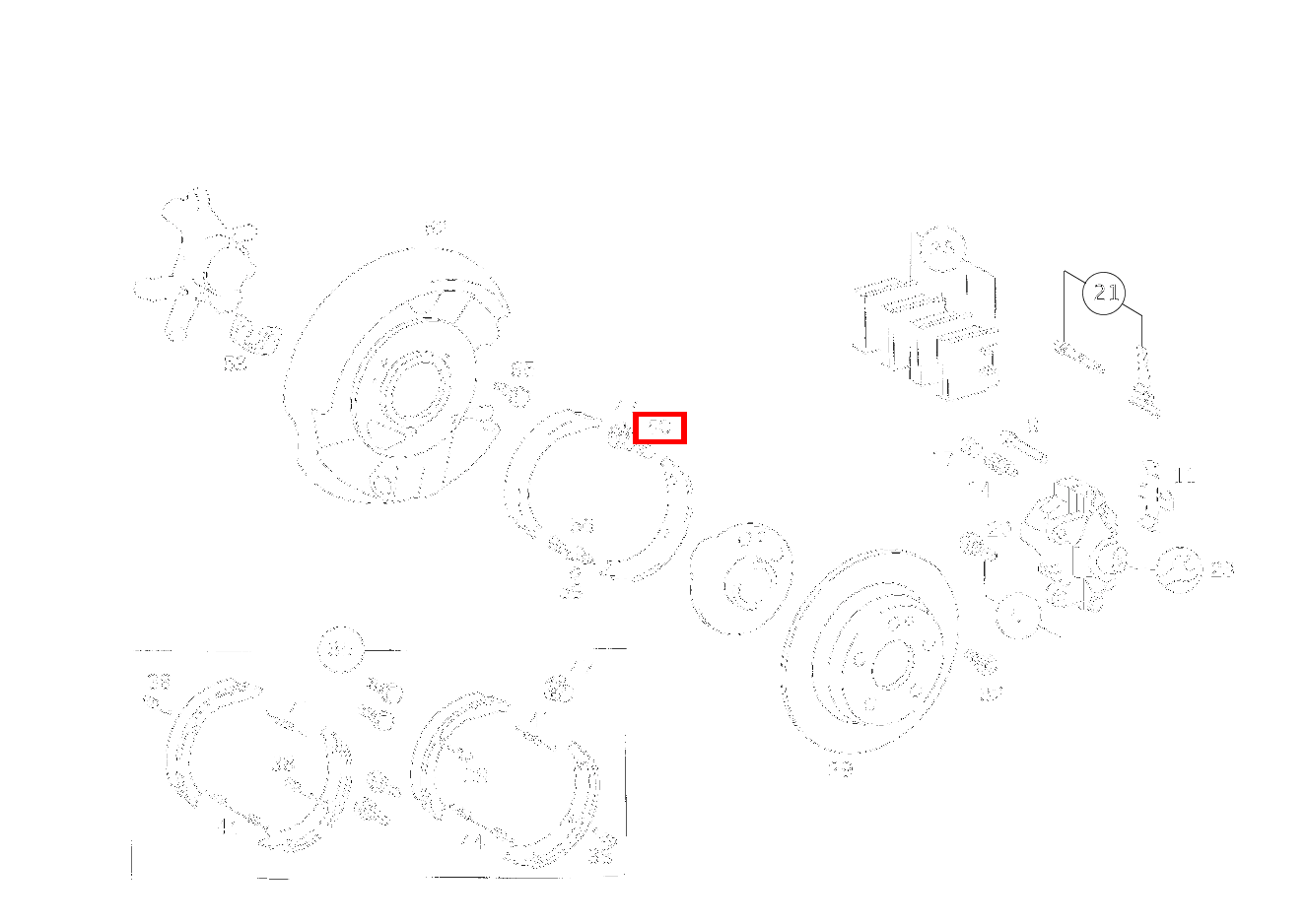 STUETZBUCHSE BREMSBACKENNACHSTELLUNG CLK 55 AMG CABR. 208 STUETZBUCHSE BREMSBACKENNACHSTELLUNG CLK 55 AMG CABR. 208