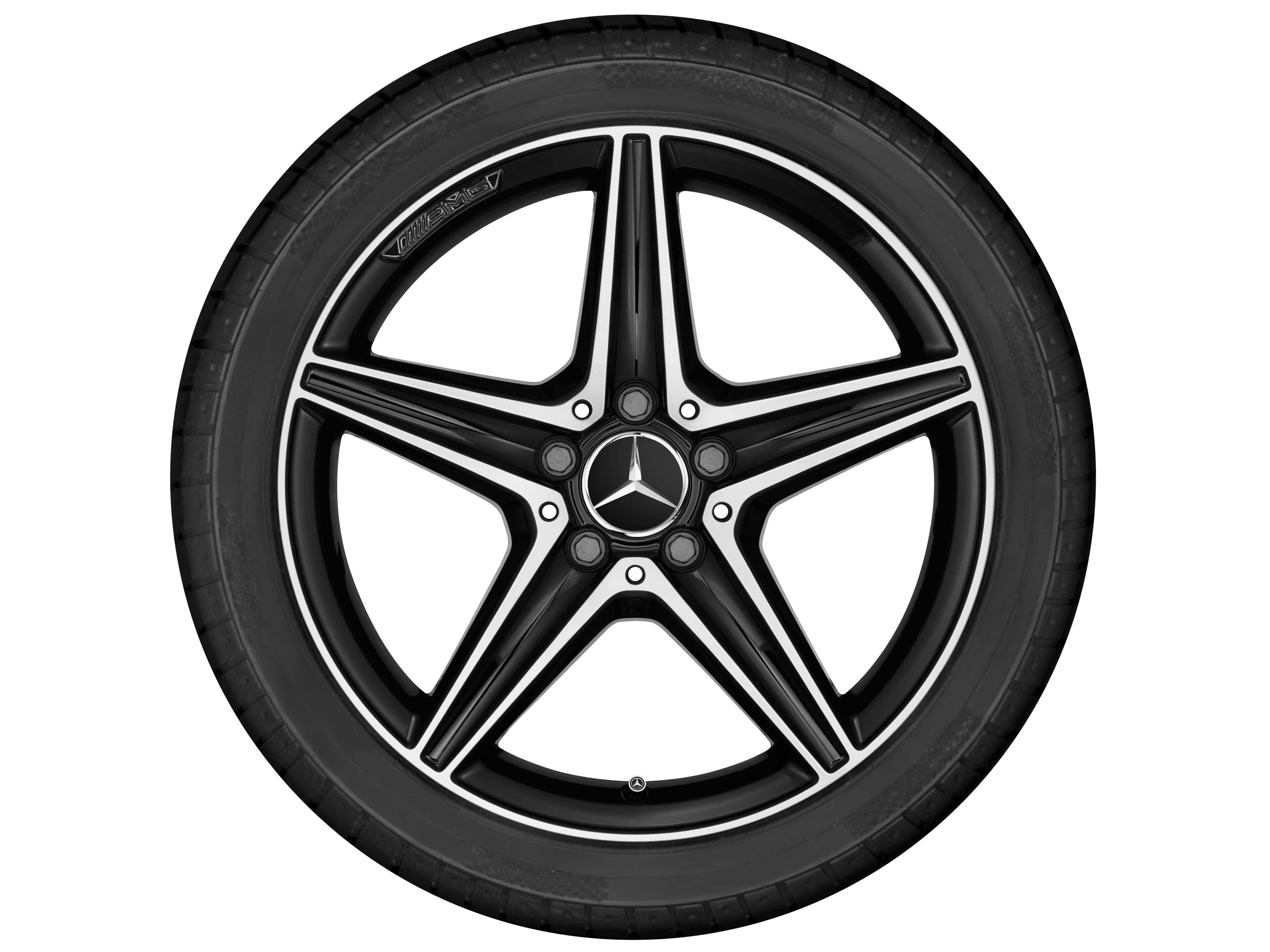 Mercedes-Benz - AMG 5-Speichen-Rad, 45,7 cm (18 Zoll) AMG 5-Speichen-Rad, 45,7 cm (18 Zoll)