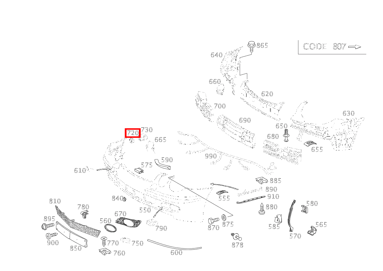 Abstandsring PARKTRONIC-SYSTEM, VORN E 280 CDI T-Modell 213 Abstandsring PARKTRONIC-SYSTEM, VORN E 280 CDI T-Modell 213