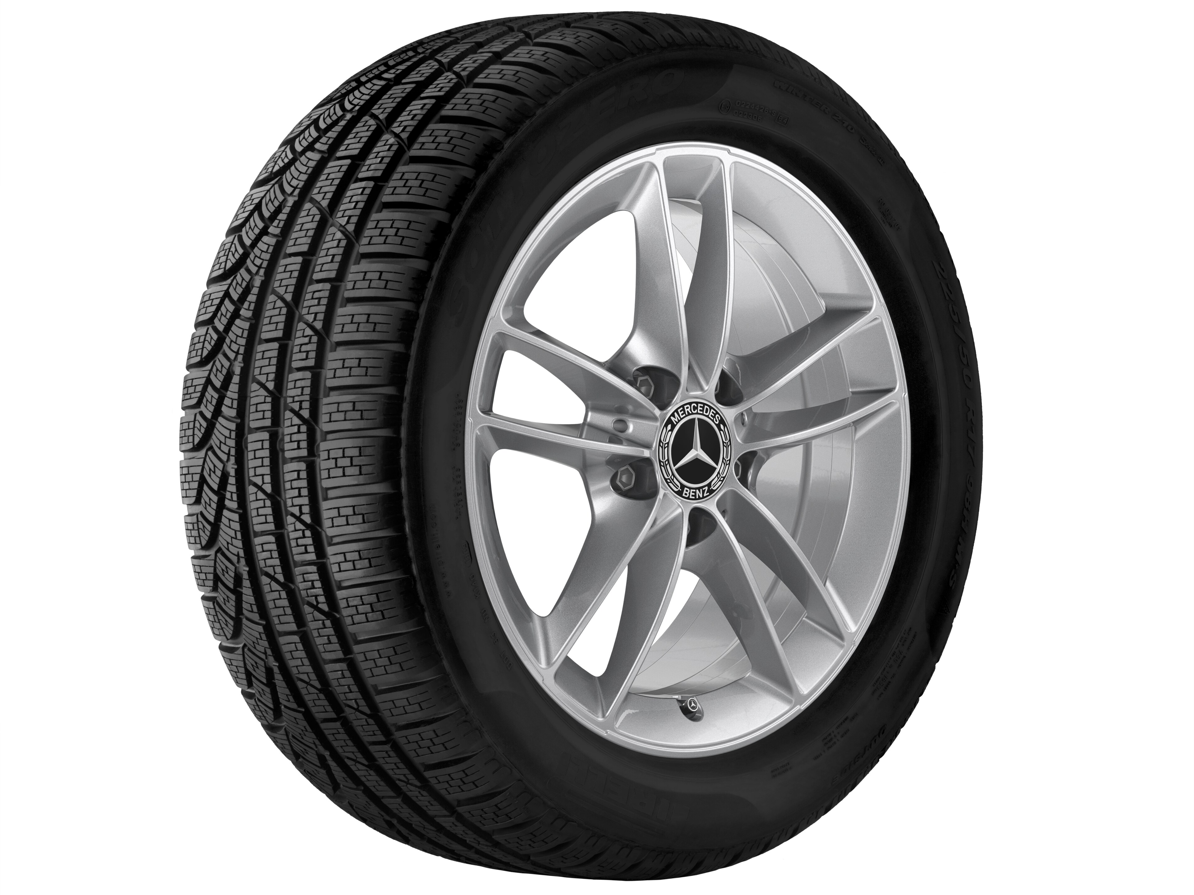 Mercedes-Benz - 5-Doppelspeichen-Rad, 40,6 cm (16 Zoll) 5-Doppelspeichen-Rad, 40,6 cm (16 Zoll)