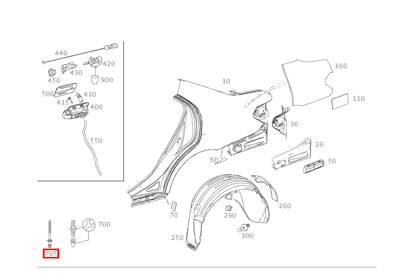 Blindniet REPARATURLOESUNG; 6,4 X 12MM / 1-3,5MM E 350 4MATIC Limousine BCA 212 Blindniet REPARATURLOESUNG; 6,4 X 12MM / 1-3,5MM E 350 4MATIC Limousine BCA 212