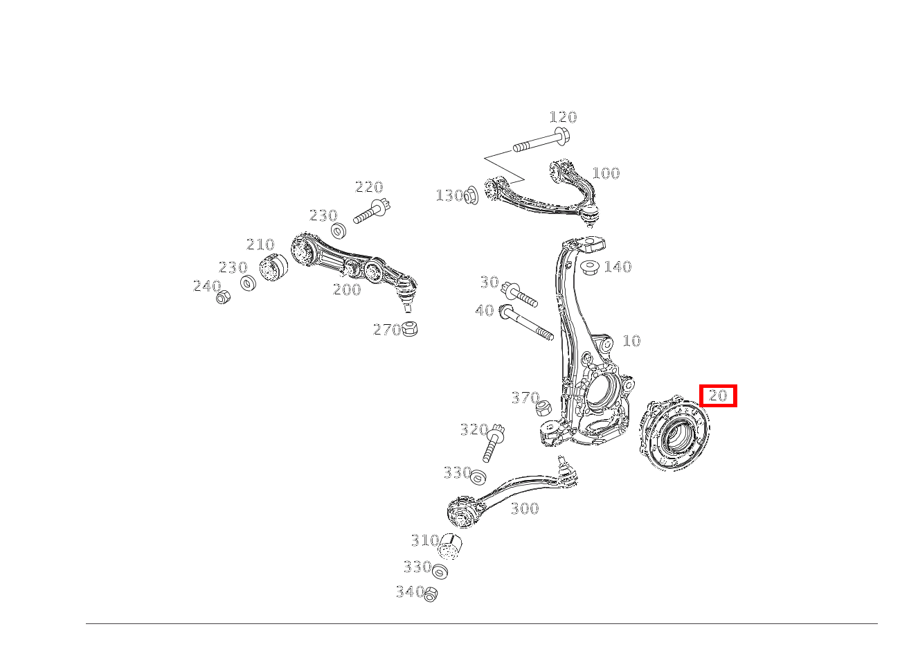 Radlager Vorn rechts C 400 4MATIC Cabriolet 206 Radlager Vorn rechts C 400 4MATIC Cabriolet 206