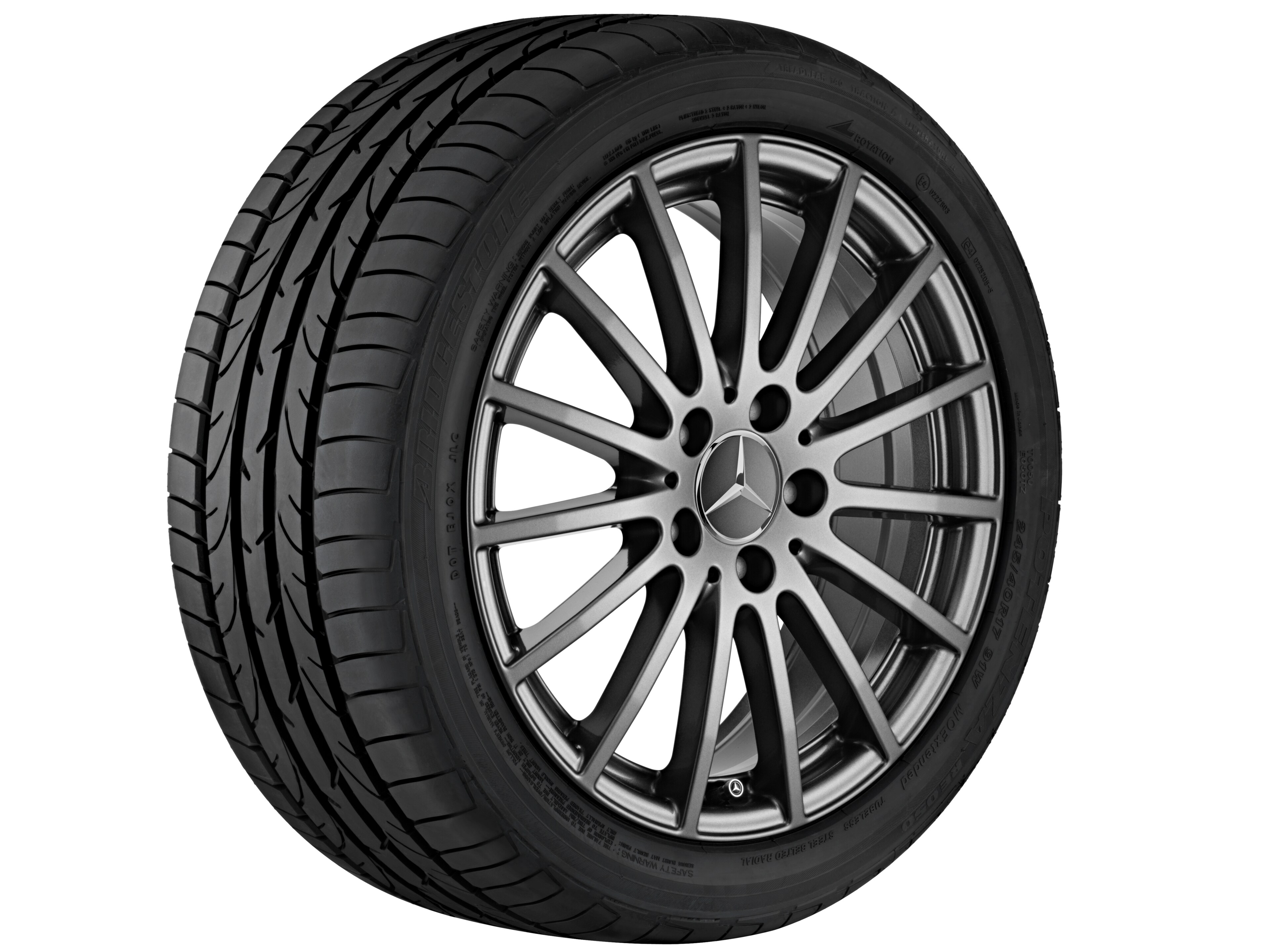 MB Vielspeichen-Rad, 43,2 cm (17 Zoll)