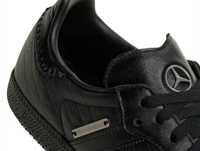 Mercedes-Benz Sneaker Samba, Schwarz, Größe 9 Mercedes-Benz Sneaker Samba, Schwarz, Größe 9
