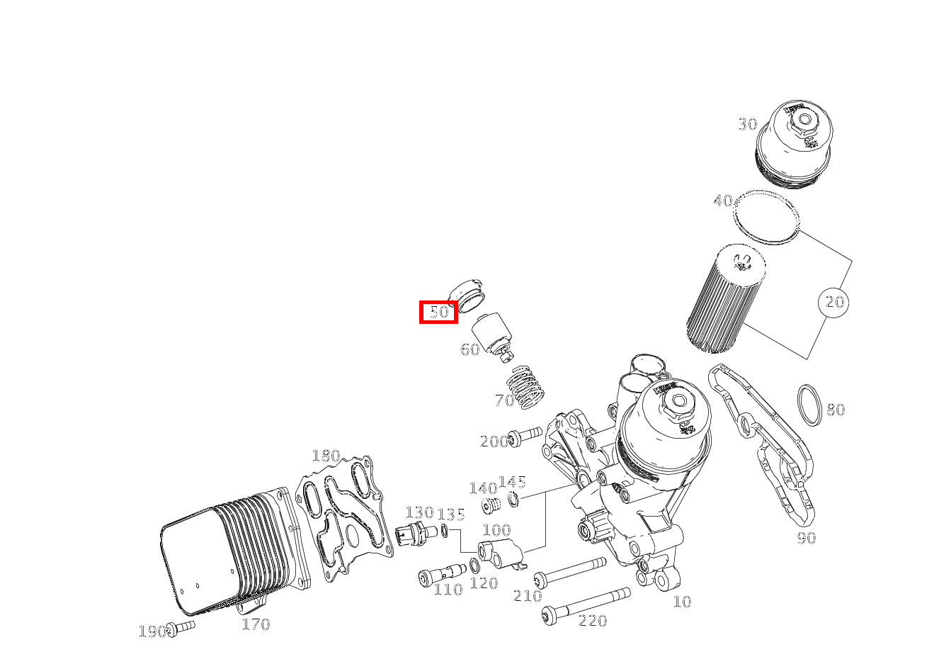 OELFILTERDECKEL Mercedes-AMG GLS 63 4MATIC Off-Roader 166 OELFILTERDECKEL Mercedes-AMG GLS 63 4MATIC Off-Roader 166
