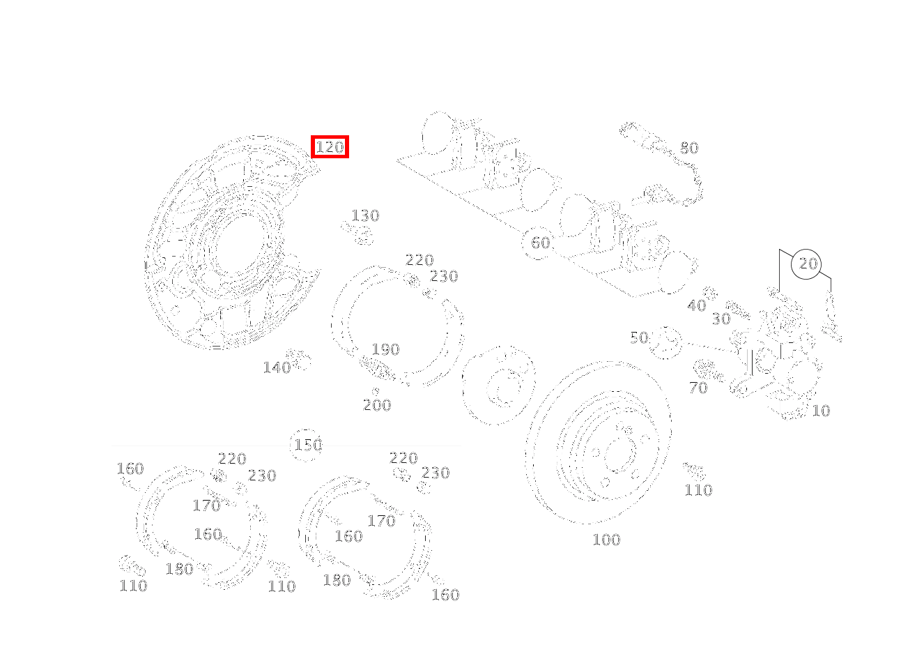 Schutzblech LINKS C 320 Sportcoupé 203