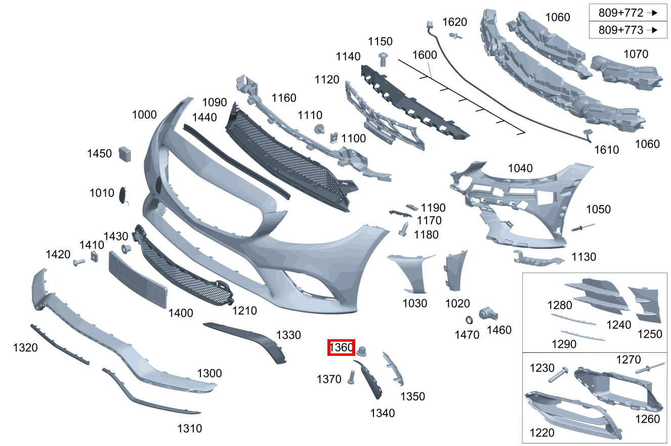 Clipsmutter Befestigung Halter Mercedes-AMG C 43 4MATIC Cabriolet 205 Clipsmutter Befestigung Halter Mercedes-AMG C 43 4MATIC Cabriolet 205