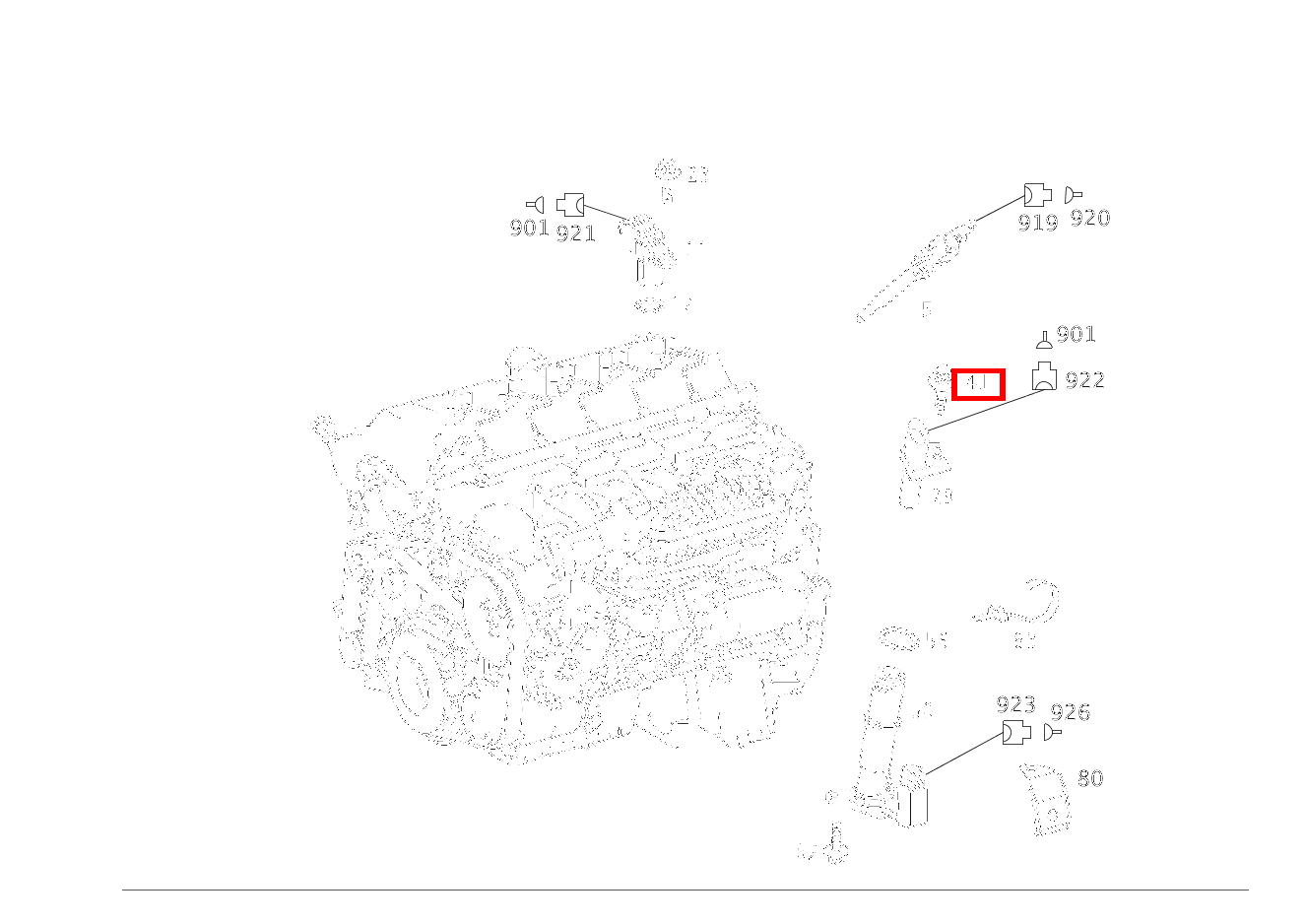 Sechsrundschraube POSITIONSGEBER AN ZYLINDERKURBELGEHAEUSE; M6X16 E 270 FG CDI Fahrgestell lang 211 Sechsrundschraube POSITIONSGEBER AN ZYLINDERKURBELGEHAEUSE; M6X16 E 270 FG CDI Fahrgestell lang 211