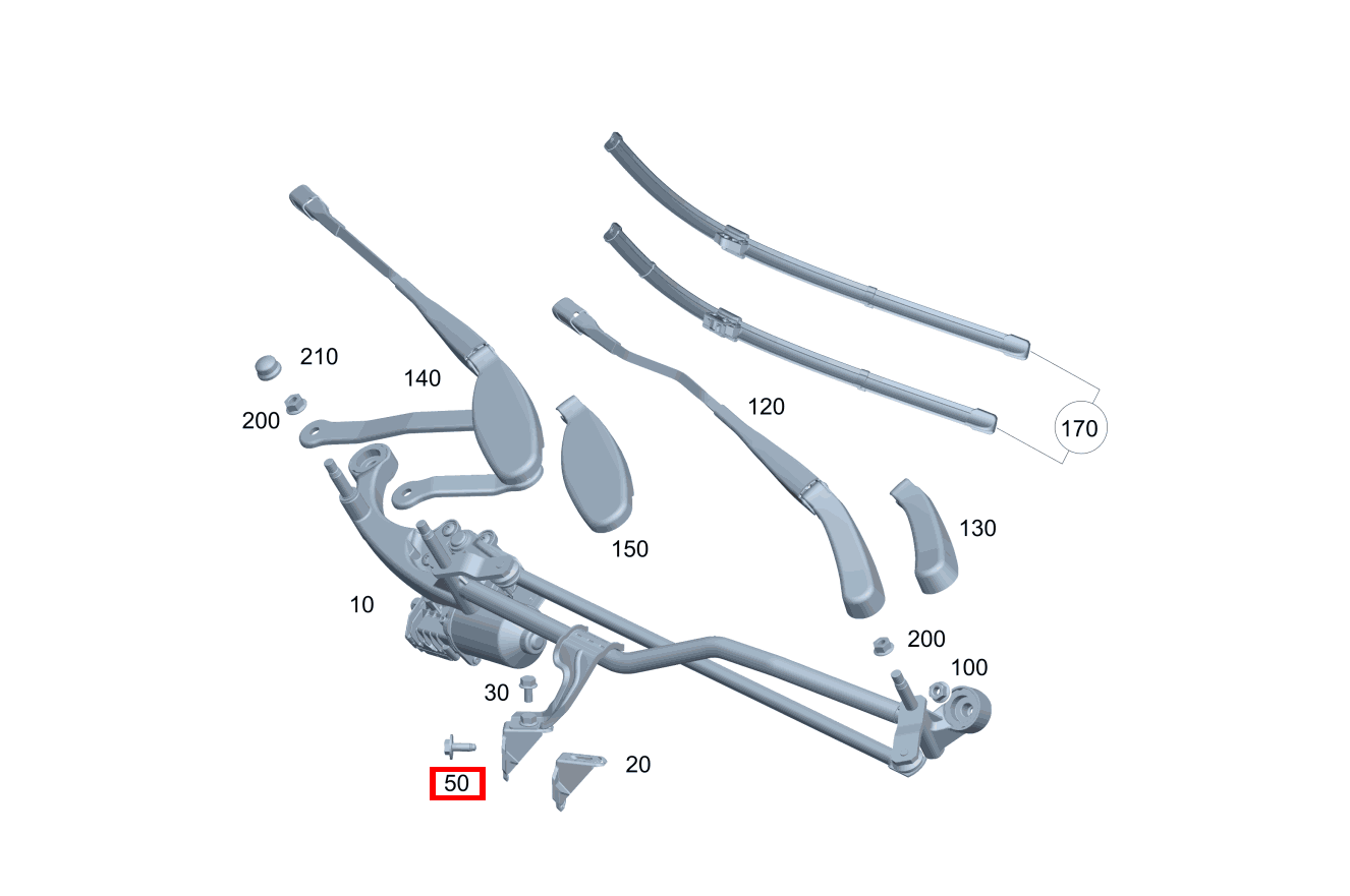 Sechskantschraube M8X20 Mercedes-AMG E 63 S 4MATIC+ T-Modell 213
