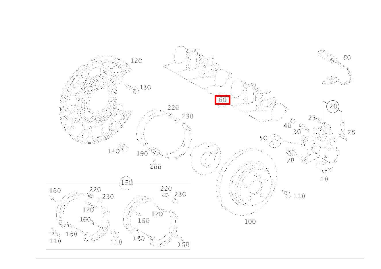 Teilesatz Bremsklotz TEILESATZ, OHNE VERSCHLEISSFUEHLER CL 30 CDI AMG 203 Teilesatz Bremsklotz TEILESATZ, OHNE VERSCHLEISSFUEHLER CL 30 CDI AMG 203