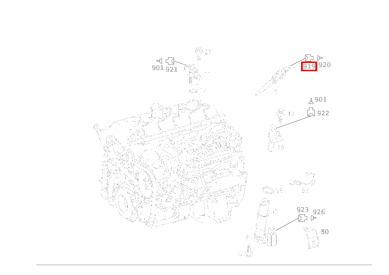 Steckhülsengehäuse GLUEHKERZE E 270 FG CDI Fahrgestell lang 211 Steckhülsengehäuse GLUEHKERZE E 270 FG CDI Fahrgestell lang 211