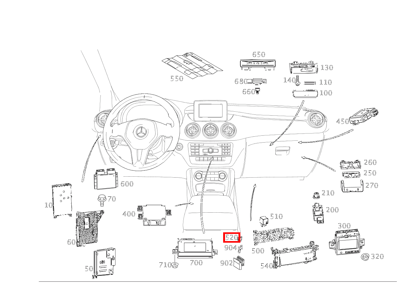 Sicherungseinsatz C-20A-S ELECTRIC DRIVE 242