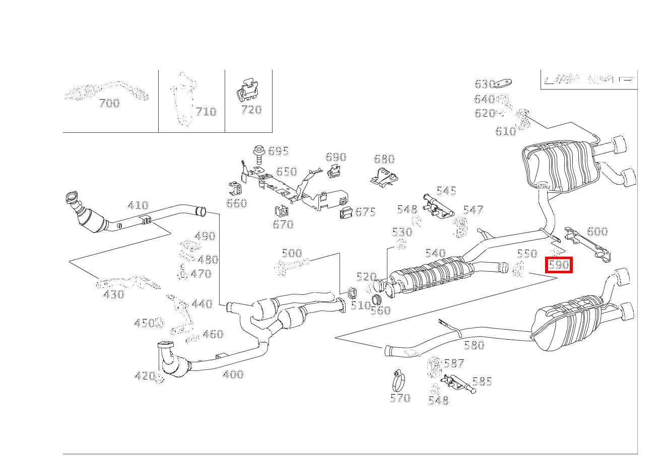 Sechskantmutter AN VERBINDUNGSSTUECK; M8 CLS 55 AMG 219 Sechskantmutter AN VERBINDUNGSSTUECK; M8 CLS 55 AMG 219