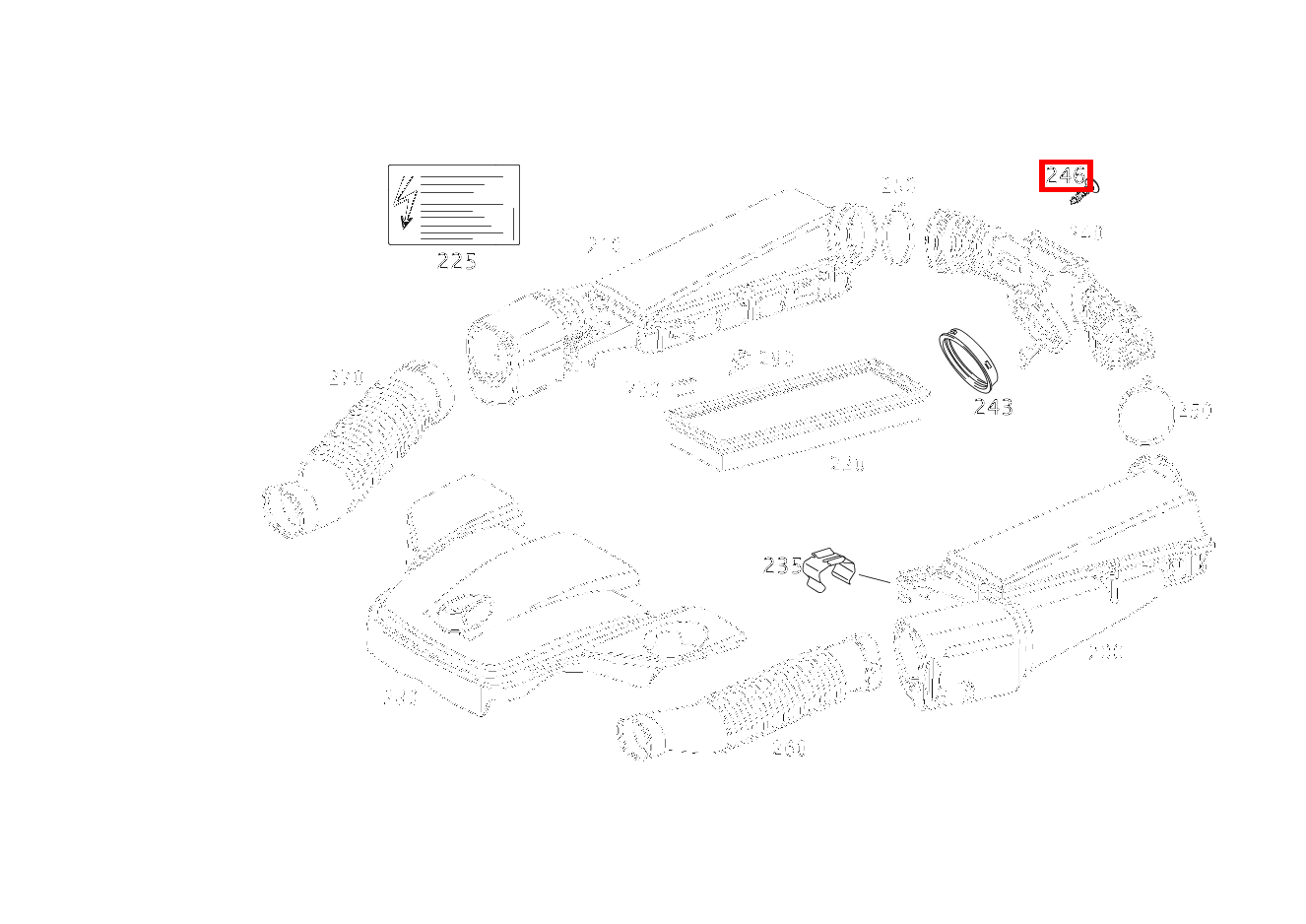Sechsrundschraube LUFTSAUGROHR; 4X12 SLK 320 AMG KOMP 170
