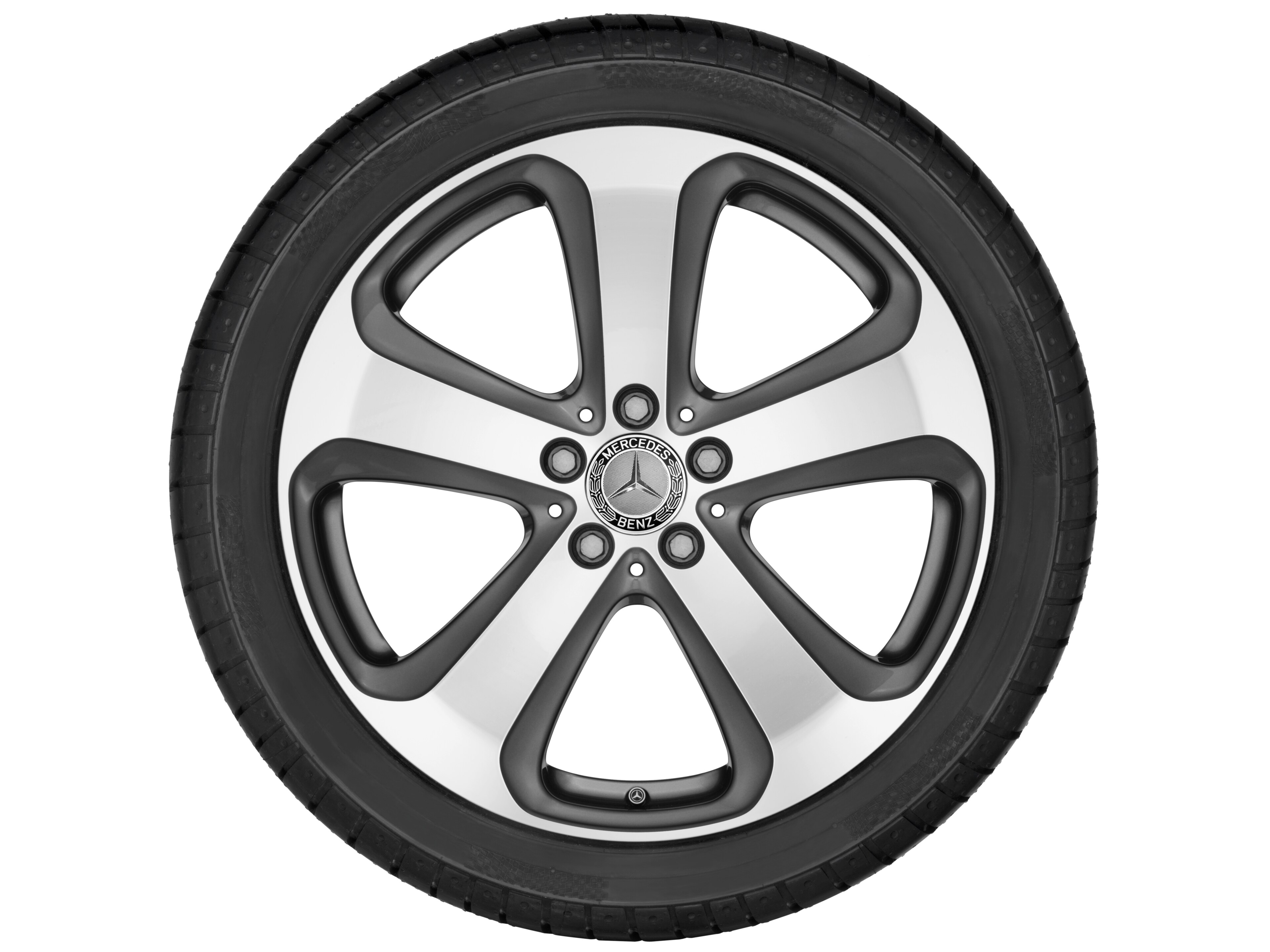 5-Speichen-Rad, 48,3 cm (19 Zoll), glanzgedre