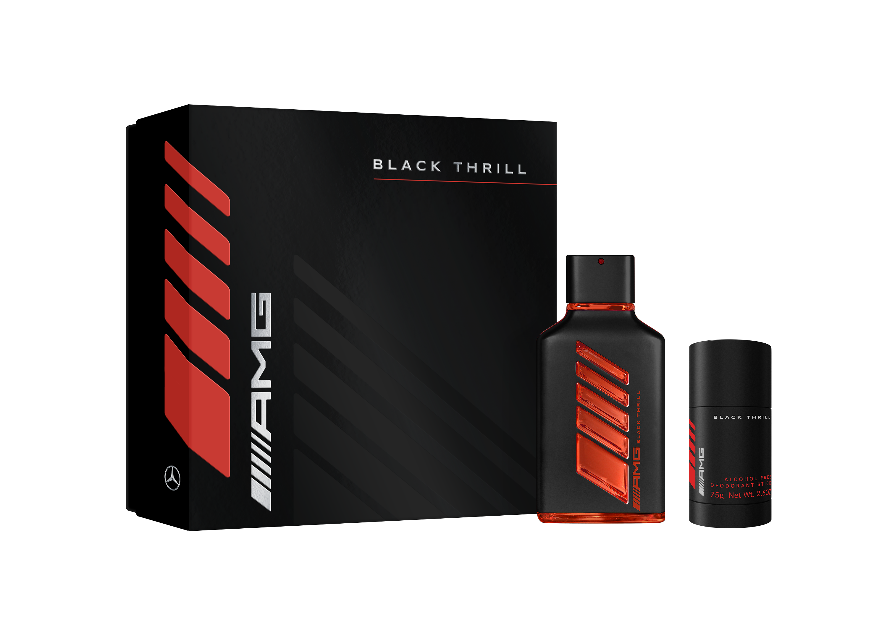 Geschenkset AMG Black Thrill, EdP
