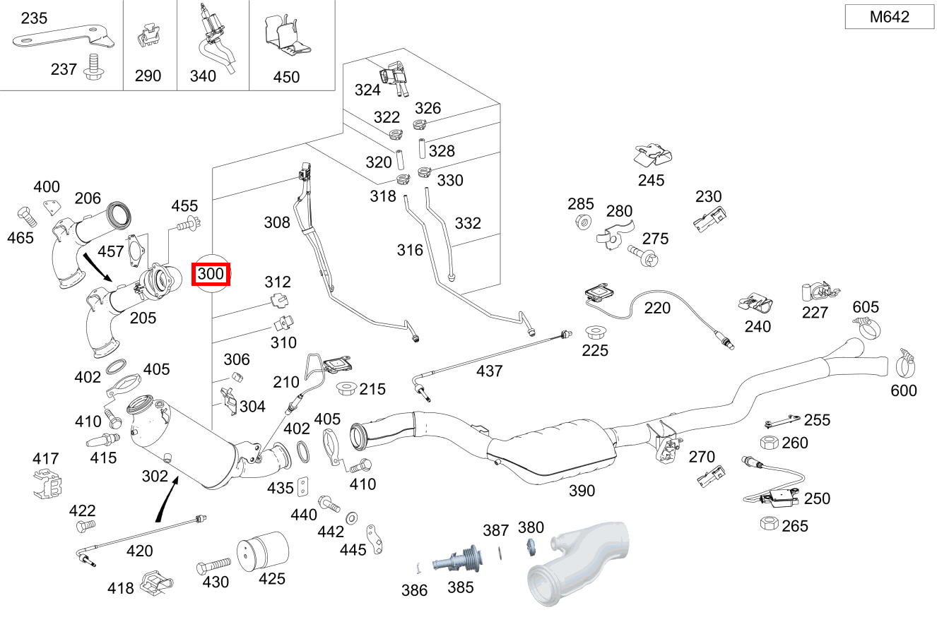 Katalysatoranlage R350CDIL 4M 251 Katalysatoranlage R350CDIL 4M 251