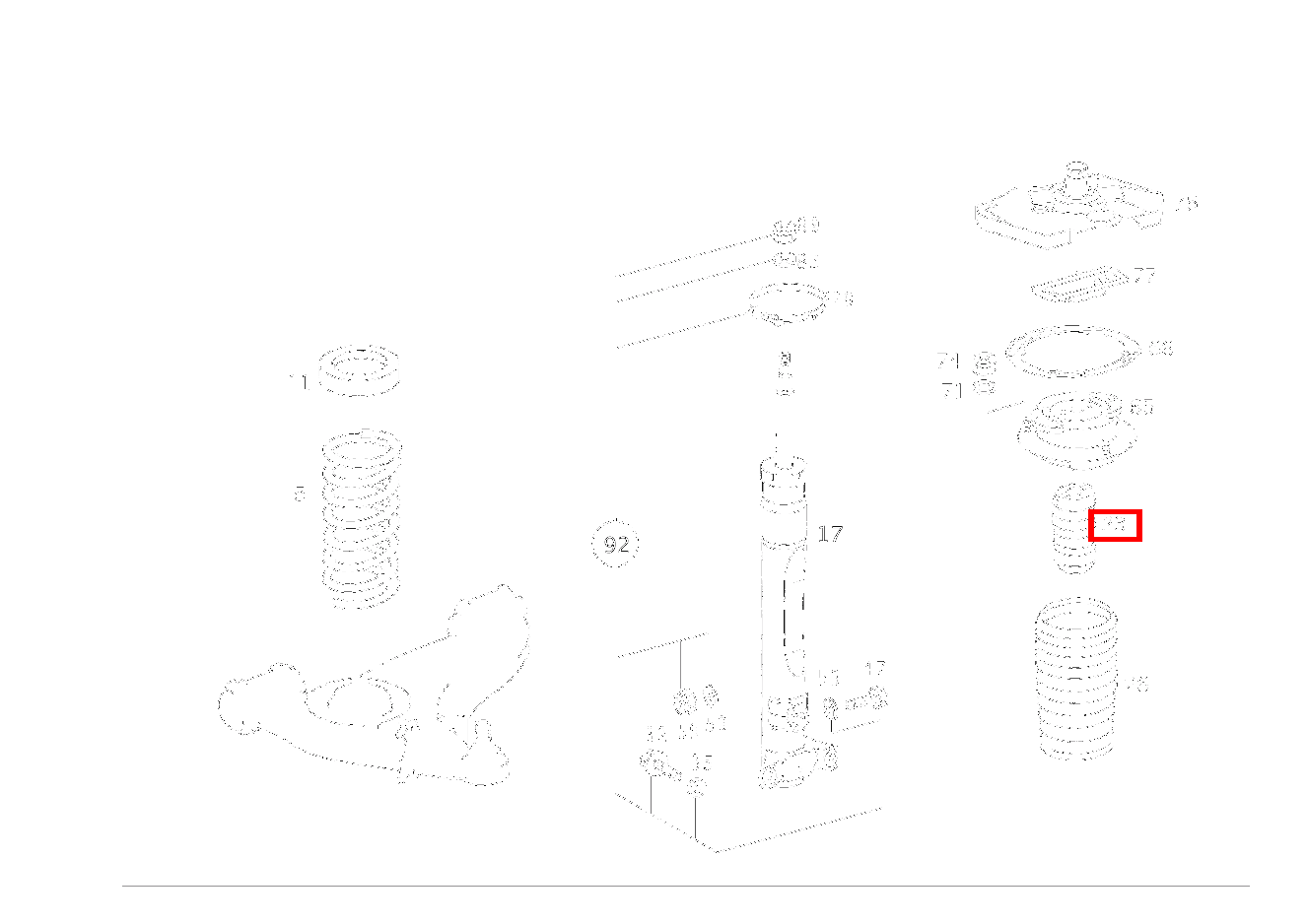 Gummipuffer ANSCHLAGPUFFER E 63 AMG Cabrio 124 Gummipuffer ANSCHLAGPUFFER E 63 AMG Cabrio 124
