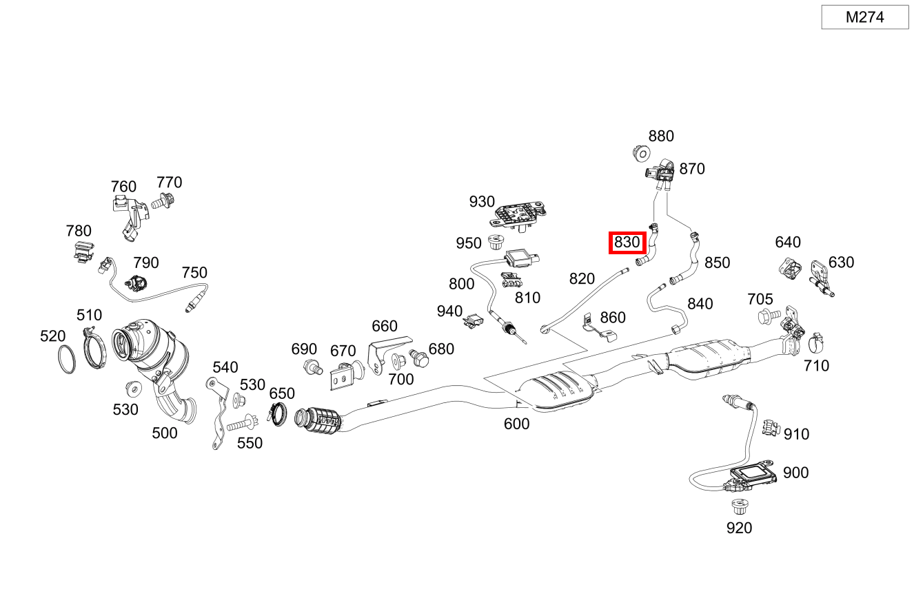 Abgasschlauch Vor Partikelfilter CLK 320 COUPE 209 Abgasschlauch Vor Partikelfilter CLK 320 COUPE 209