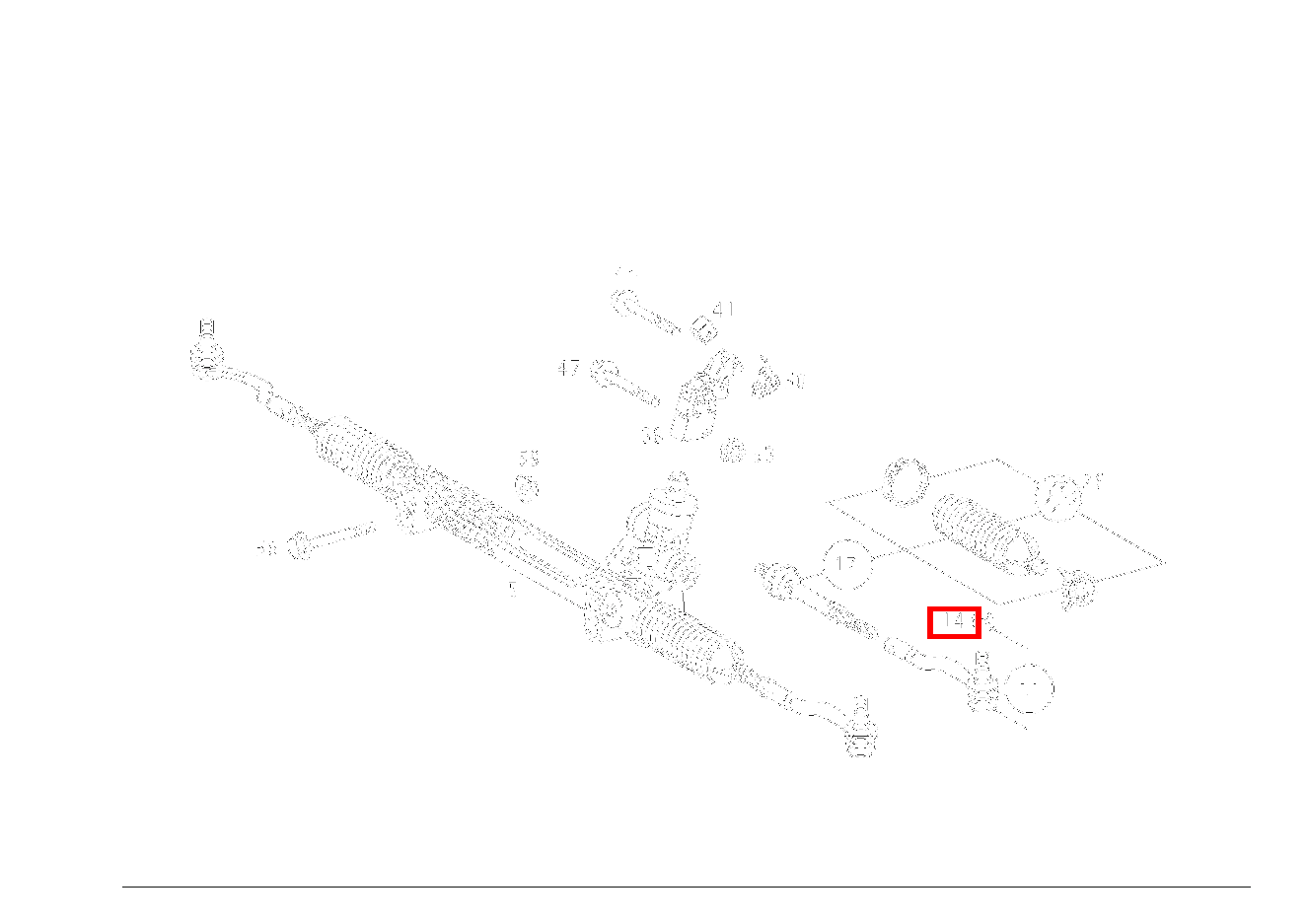 Sechskantmutter SPURSTANGE AN ACHSSCHENKEL; M14X1.5 Vaneo 1.6 TREND 414