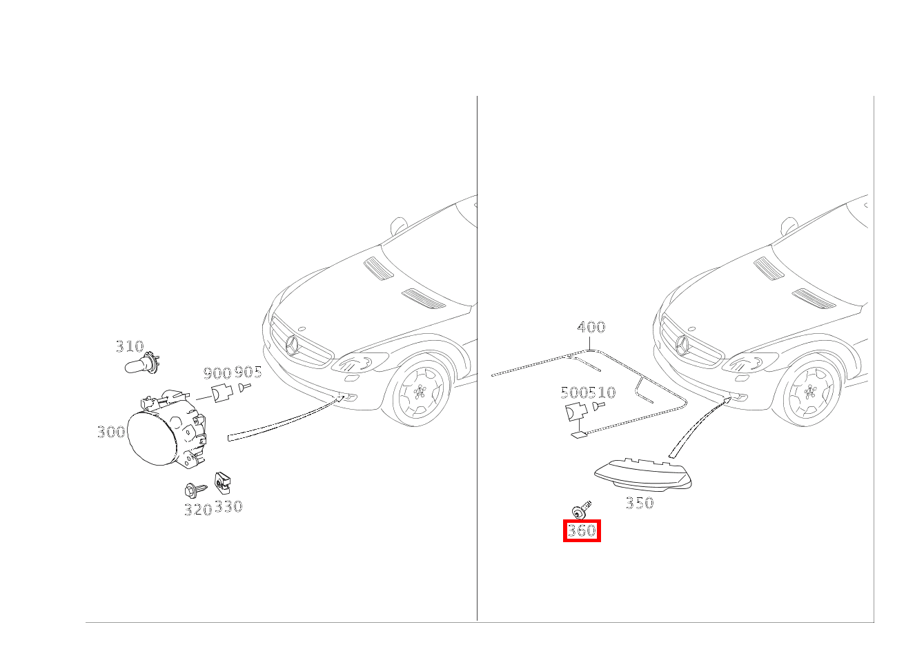 Sechsrundschraube Befestigung Tagfahrleuchte, links und rechts; 5X16 CL 65AMG 216 Sechsrundschraube Befestigung Tagfahrleuchte, links und rechts; 5X16 CL 65AMG 216